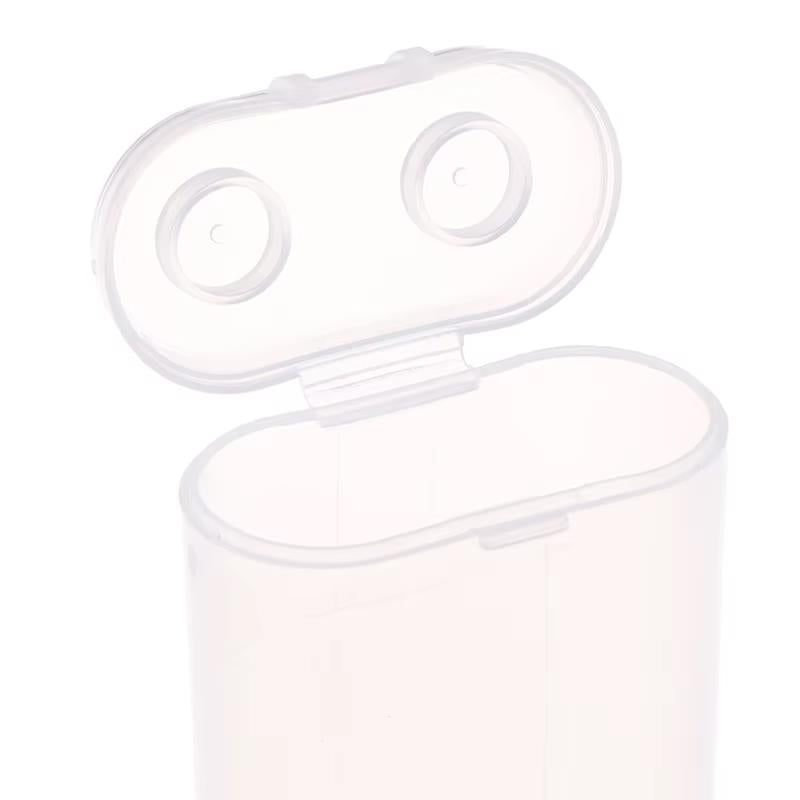 ALIEXPRESS 18650 battery carry case for safe storage and transport of rechargeable lithium-ion batteries.