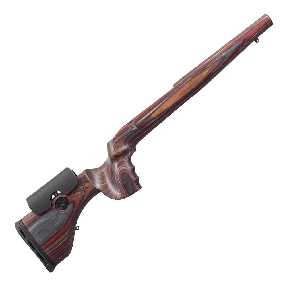SPORTSMAN GRS Hunter Light Stock for Blaser R8 in Royal Jacaranda wood, featuring ergonomic design and premium craftsmanship.