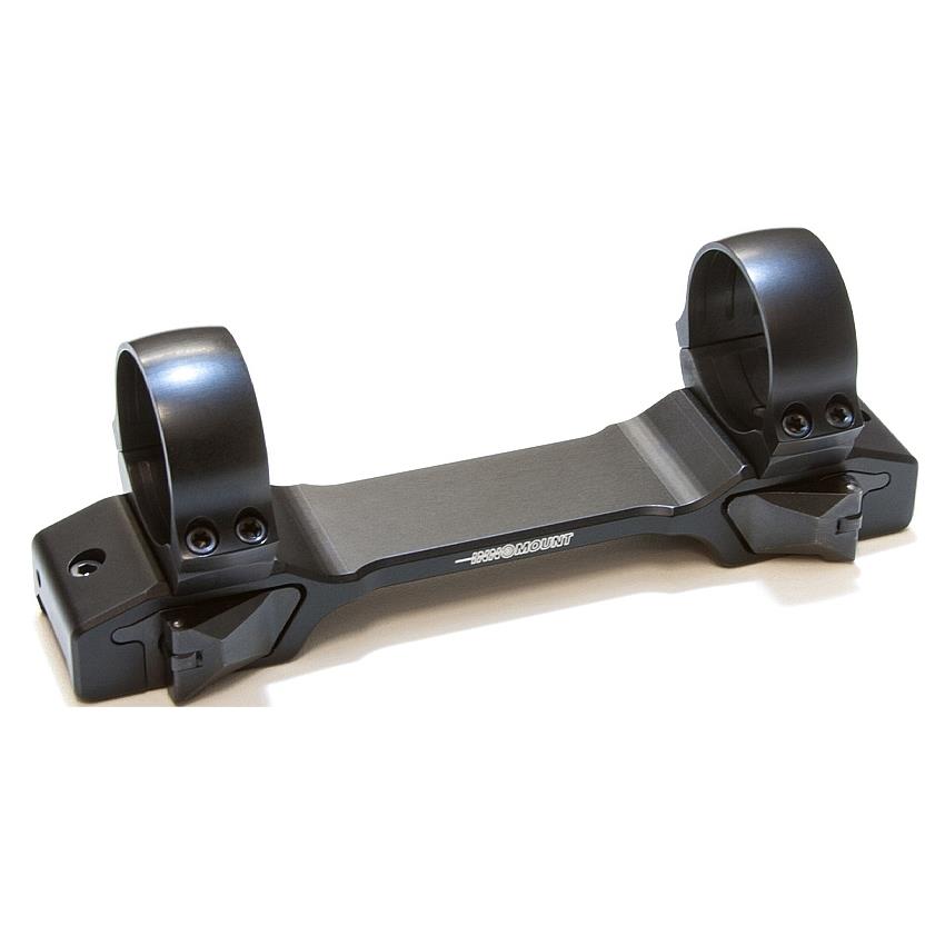 TJACKS Innomount 1-Piece QR Mount adapter for Weaver/Picatinny rails to 30mm rings, 17mm, for rifle accessories.