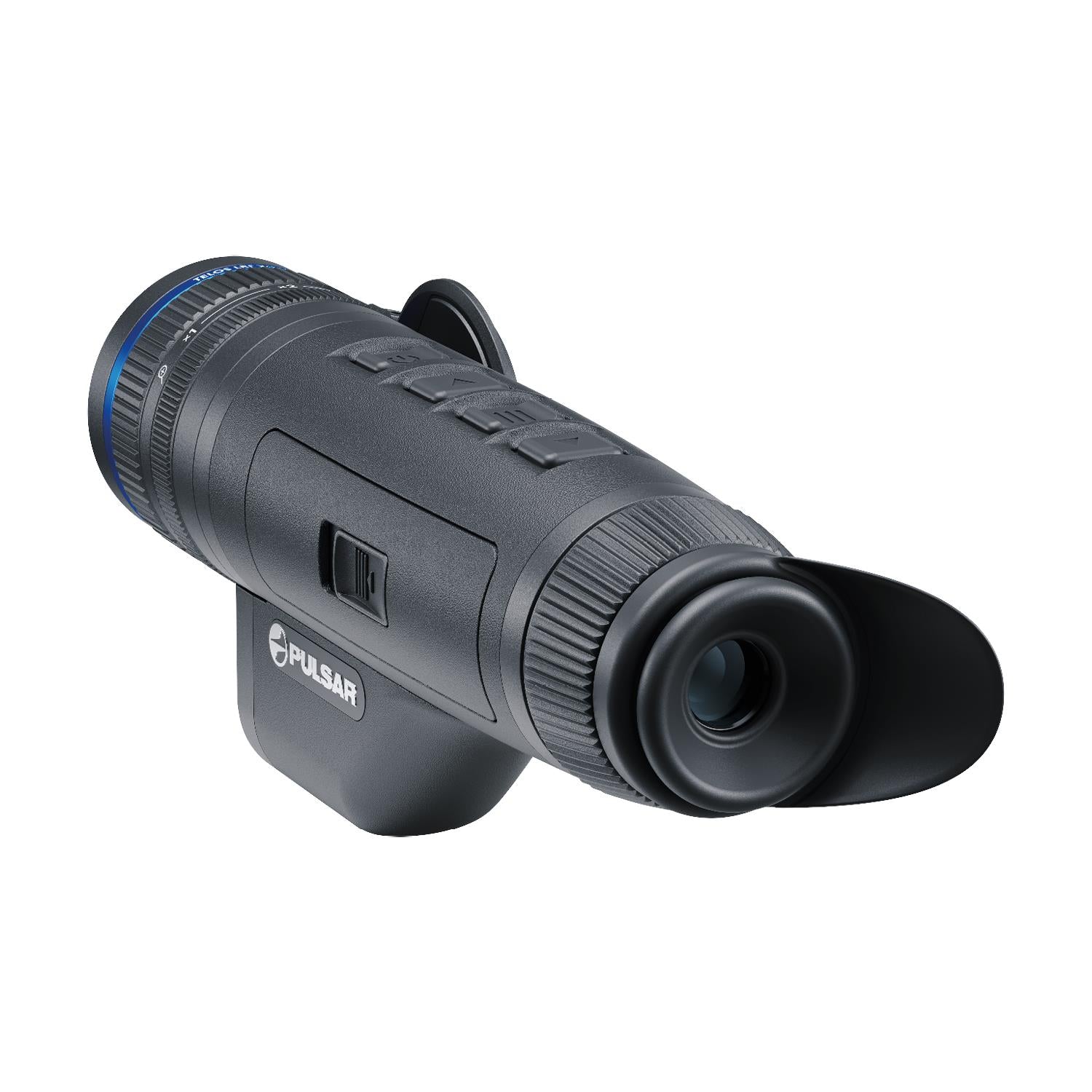 TJACKS Pulsar Telos XQ35 LRF thermal monocular with laser rangefinder, 384x288 sensor, 1300m detection distance, night vision scope