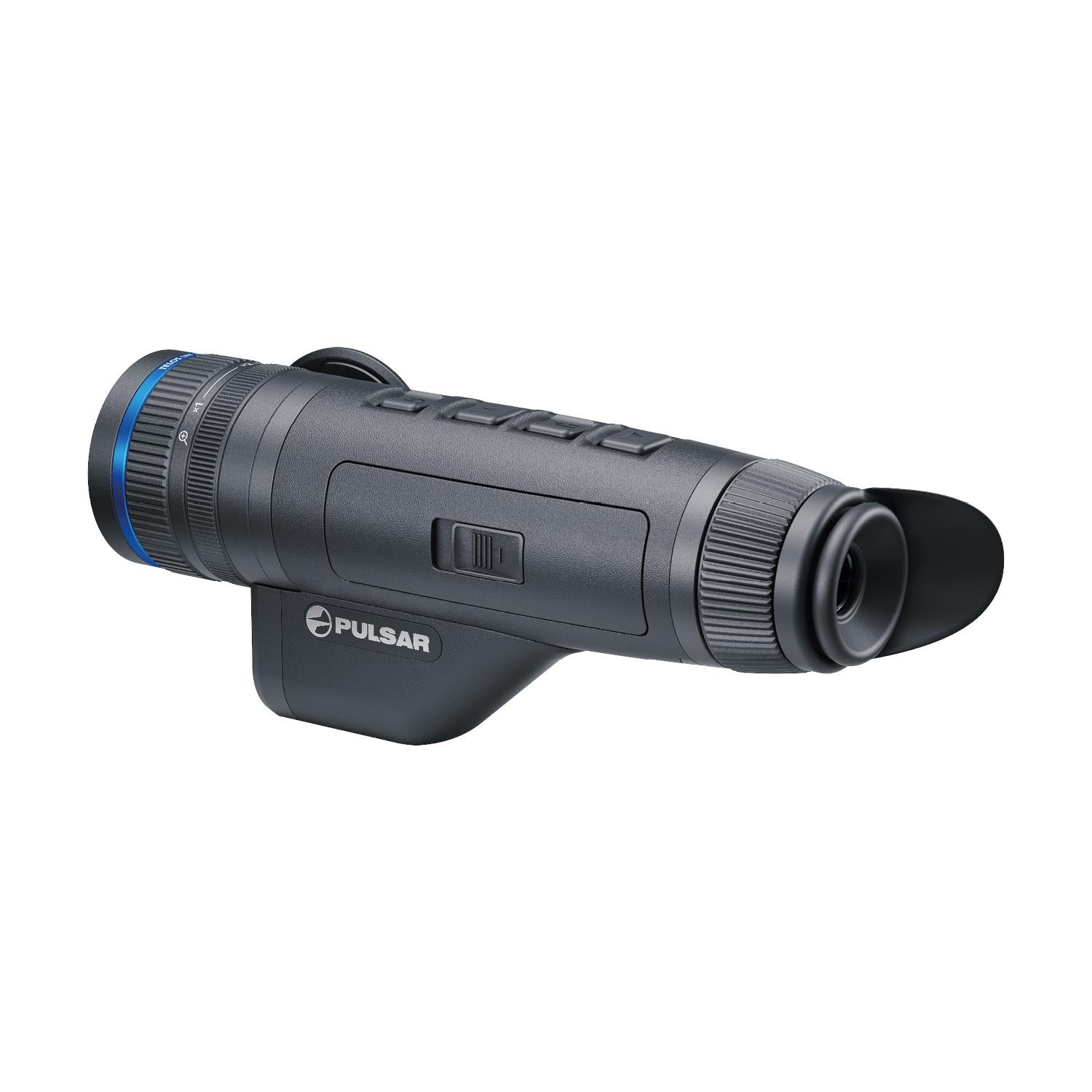 Pulsar Telos XQ35 LRF thermal monocular with laser rangefinder, 384x288 sensor, 1300m detection, night vision scope by TJACKS.