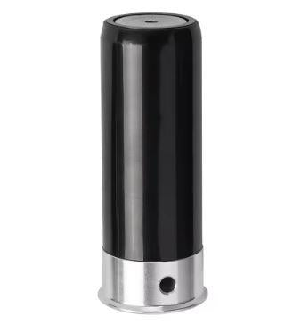 Black 12GA dummy round clay pigeon training set with 6 bullets, designed for practice shooting exercises.