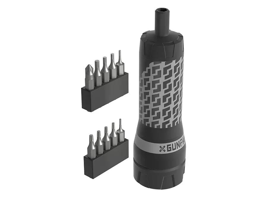 Adjustable torque screwdriver from ALIEXPRESS, showing its ergonomic handle and adjustable torque settings for precise screwdriving.
