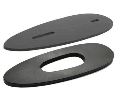 SPORTSMAN Kickeez Spacer 1/4 inch accessory, showing a small, black plastic spacer used for bike or equipment adjustments.