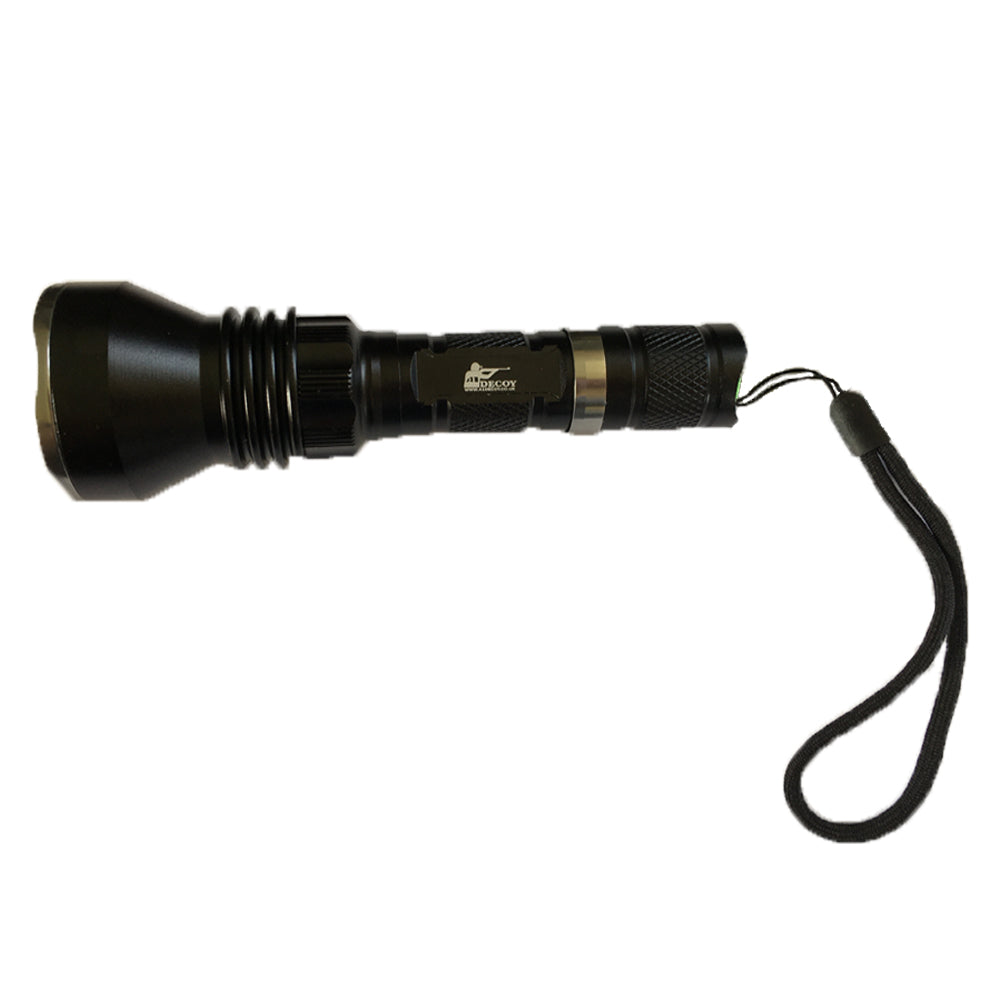 SHENSAN A1 adjustable high power torch with a sturdy body and focused beam for outdoor and tactical use.