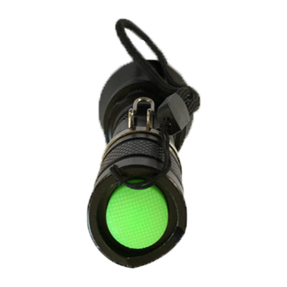 SHENSAN A1 adjustable high power torch with ergonomic grip, bright LED light, and durable design for outdoor and tactical use.