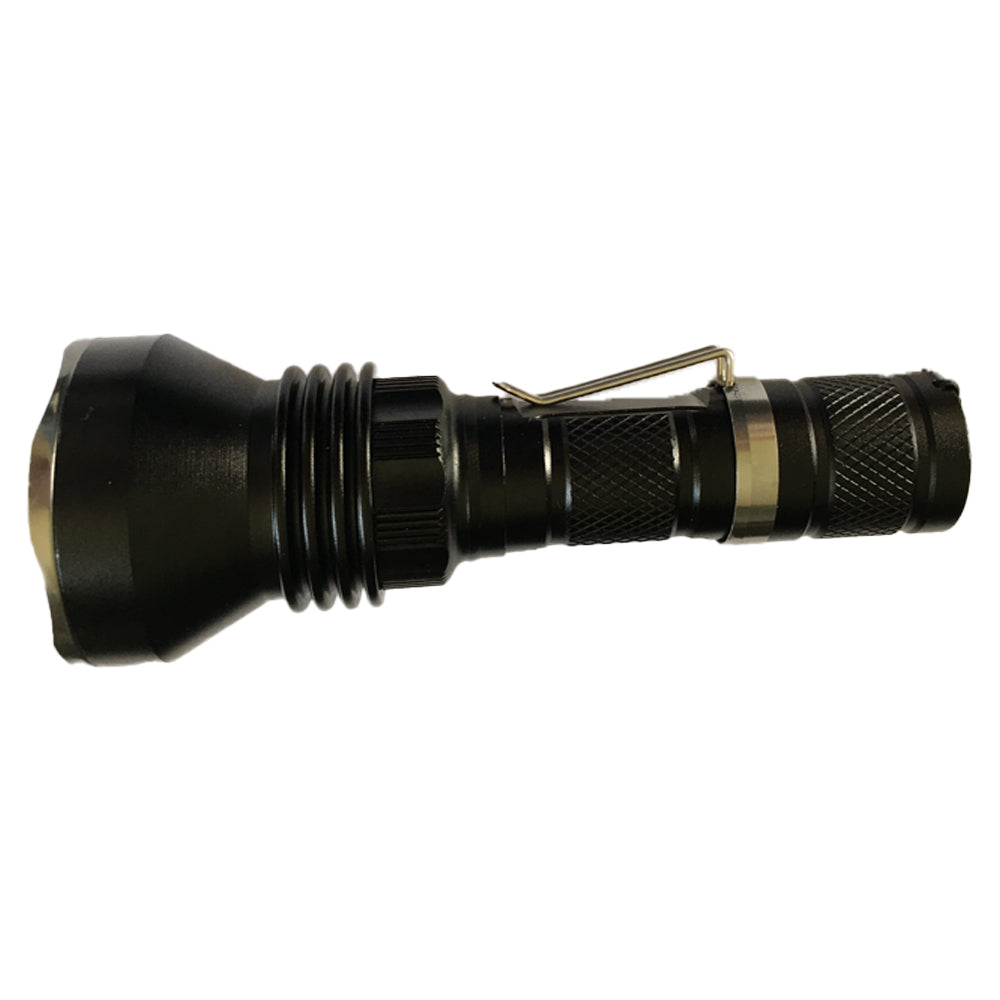 SHENSAN A1 adjustable high power torch with a sleek design, handheld torch featuring powerful illumination for outdoor use