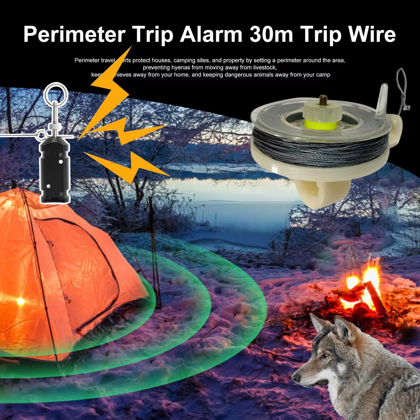 Perimeter alarm trip wire accessory from ALIEXPRESS, featuring security thread for early warning and enhanced security.
