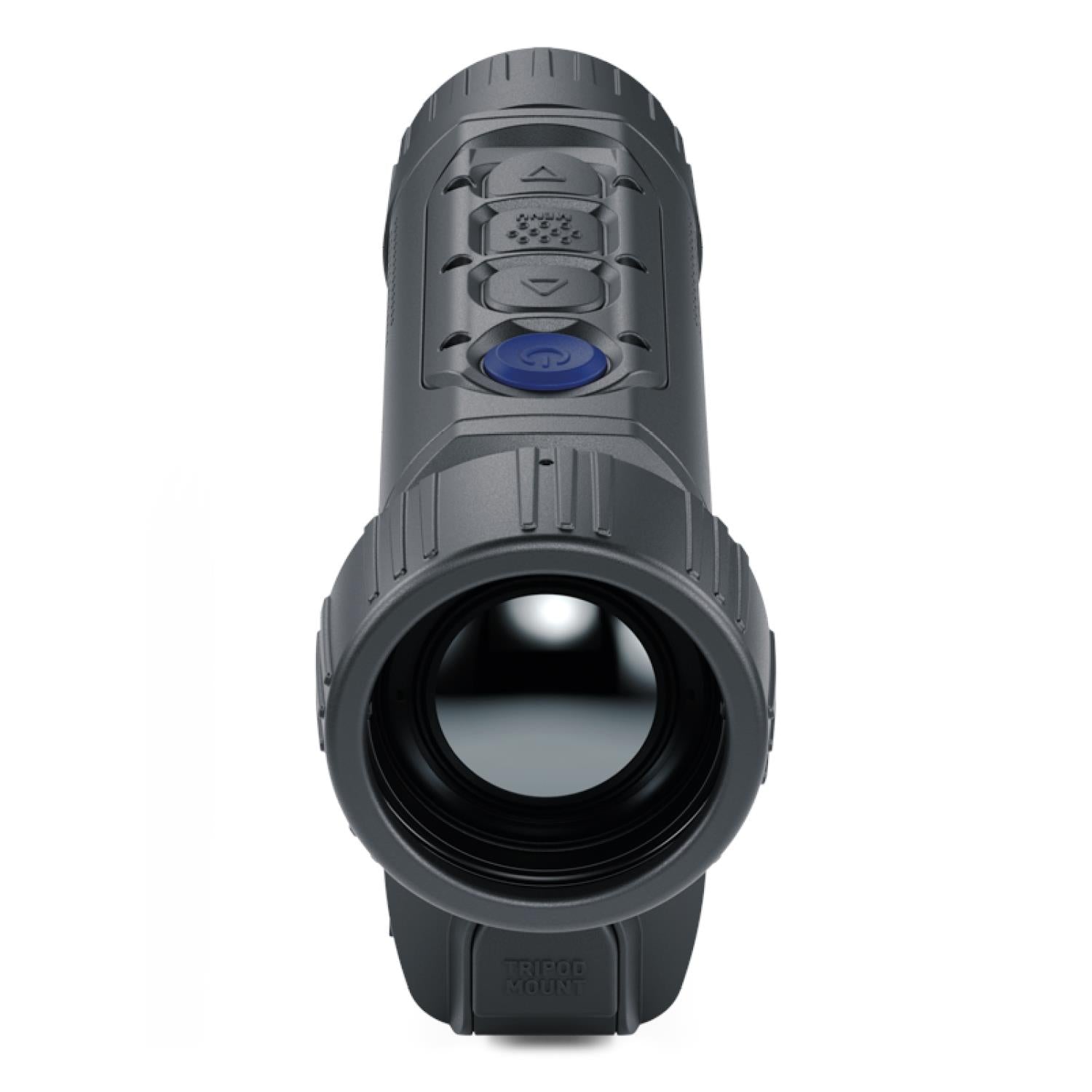 TJACKS Pulsar Axion 2 XQ35 Pro night vision scope with adjustable objective and compact design for outdoor hunting and surveillance