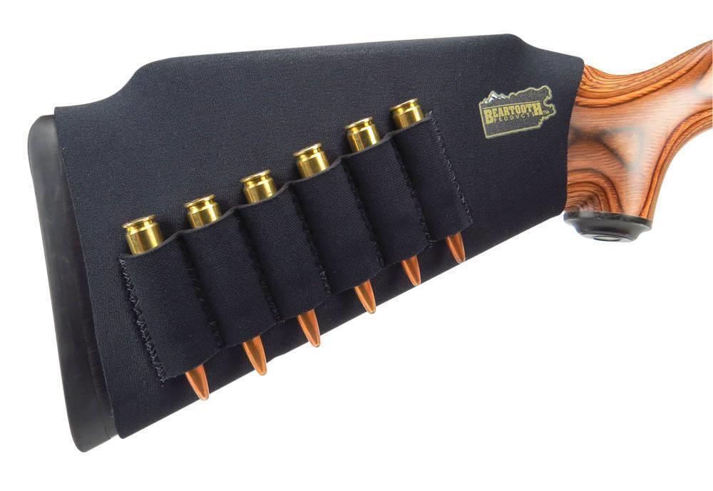Black Beartooth Ammo Pocket Comb Raiser accessory by RANGE, designed for firearm storage and organization.