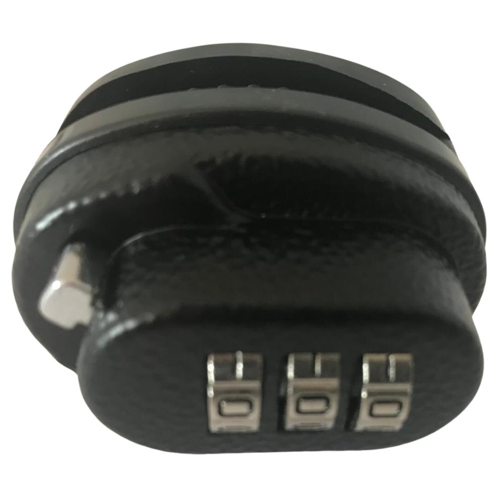 SIMON combination trigger lock for rifles, shotguns, air rifles, and pistols, securing firearms with safety guard accessory.