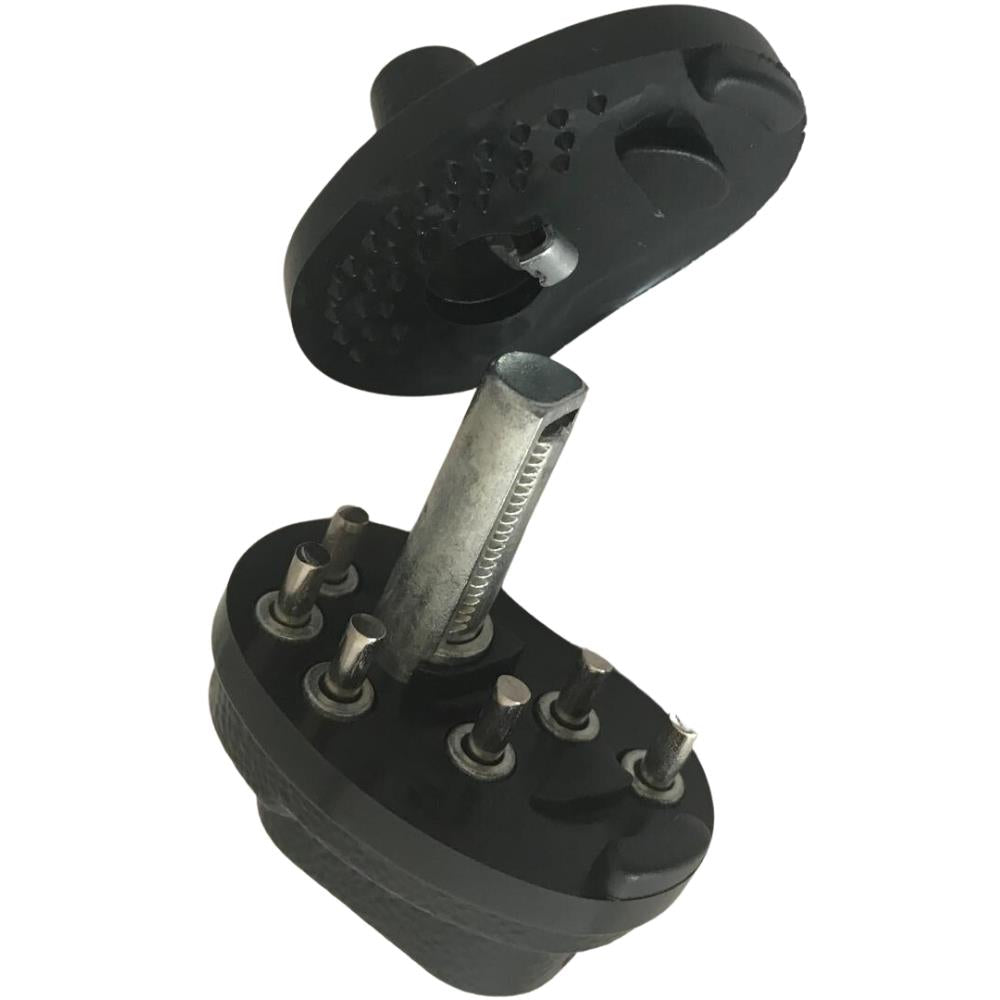 SIMON combination trigger lock for rifles, shotguns, air rifles, and pistols, providing secure firearm safety accessory.
