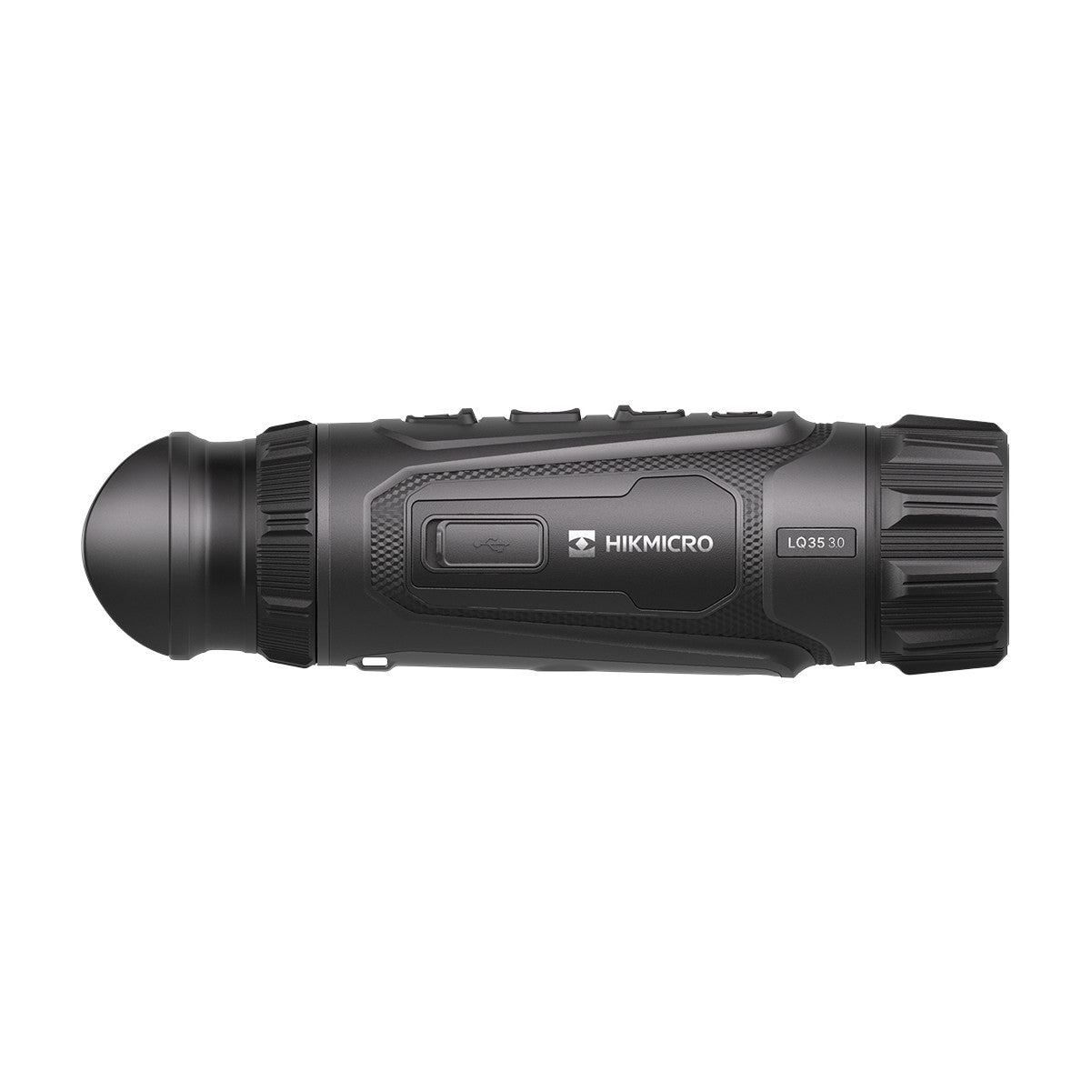 ELITE HIKMICRO Lynx 3.0 LQ35 35mm thermal monocular showing the device with its lens and display screen.