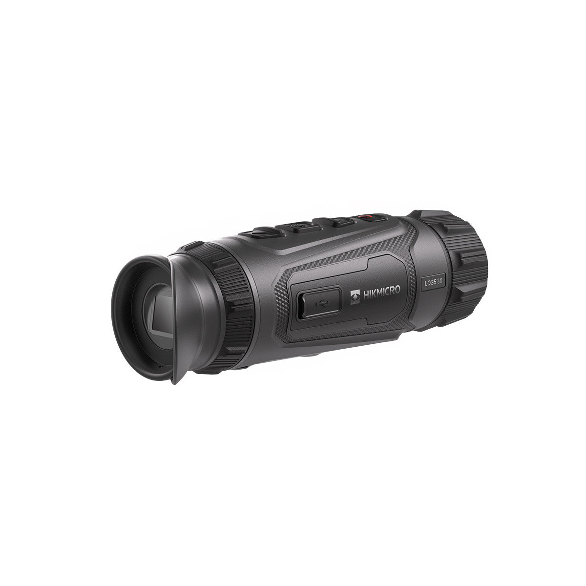 ELITE HIKMICRO Lynx 3.0 LQ35 35mm thermal monocular showing the device with display screen and controls.