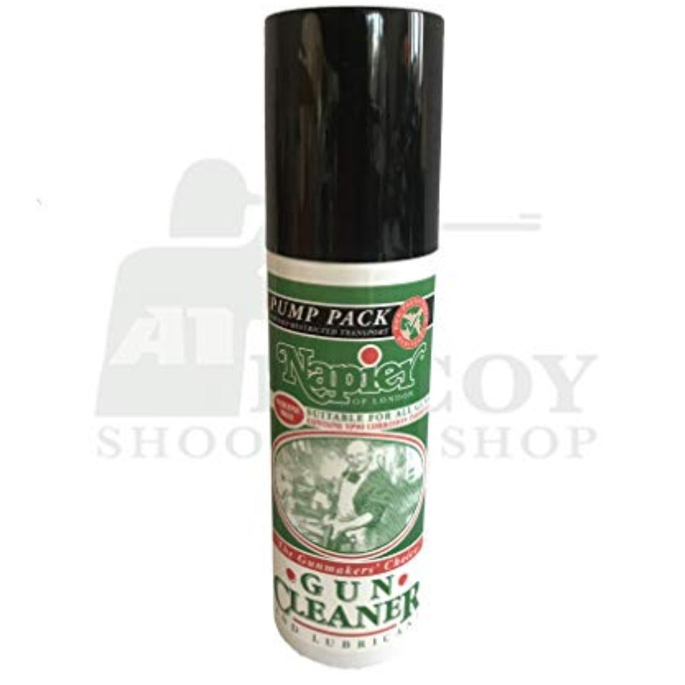 NAPIER Gun Cleaner Lubricant VP90 for shotgun and rifle, 175ml bottle, cleaning and lubrication for firearms