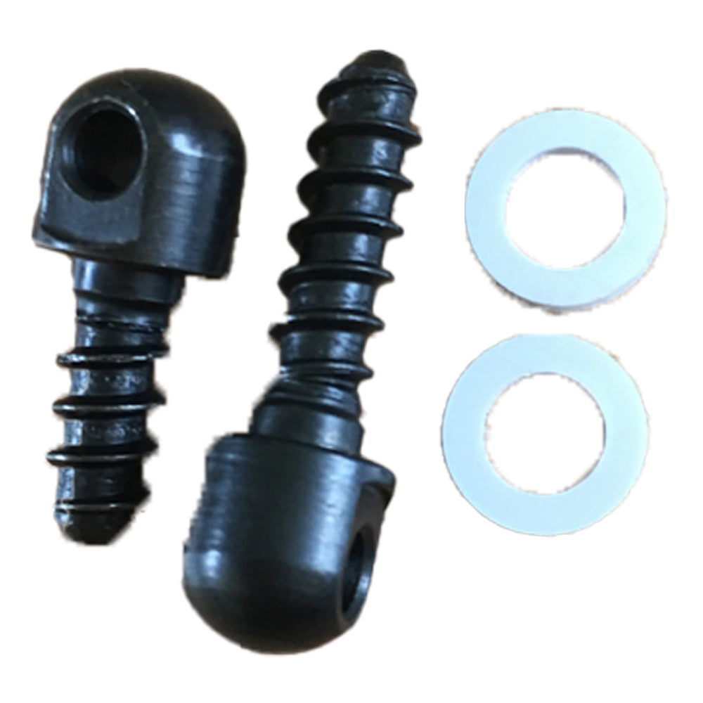 Black ECHO neoprene sling with swivels and spacers, designed for secure firearm support and quick adjustments.