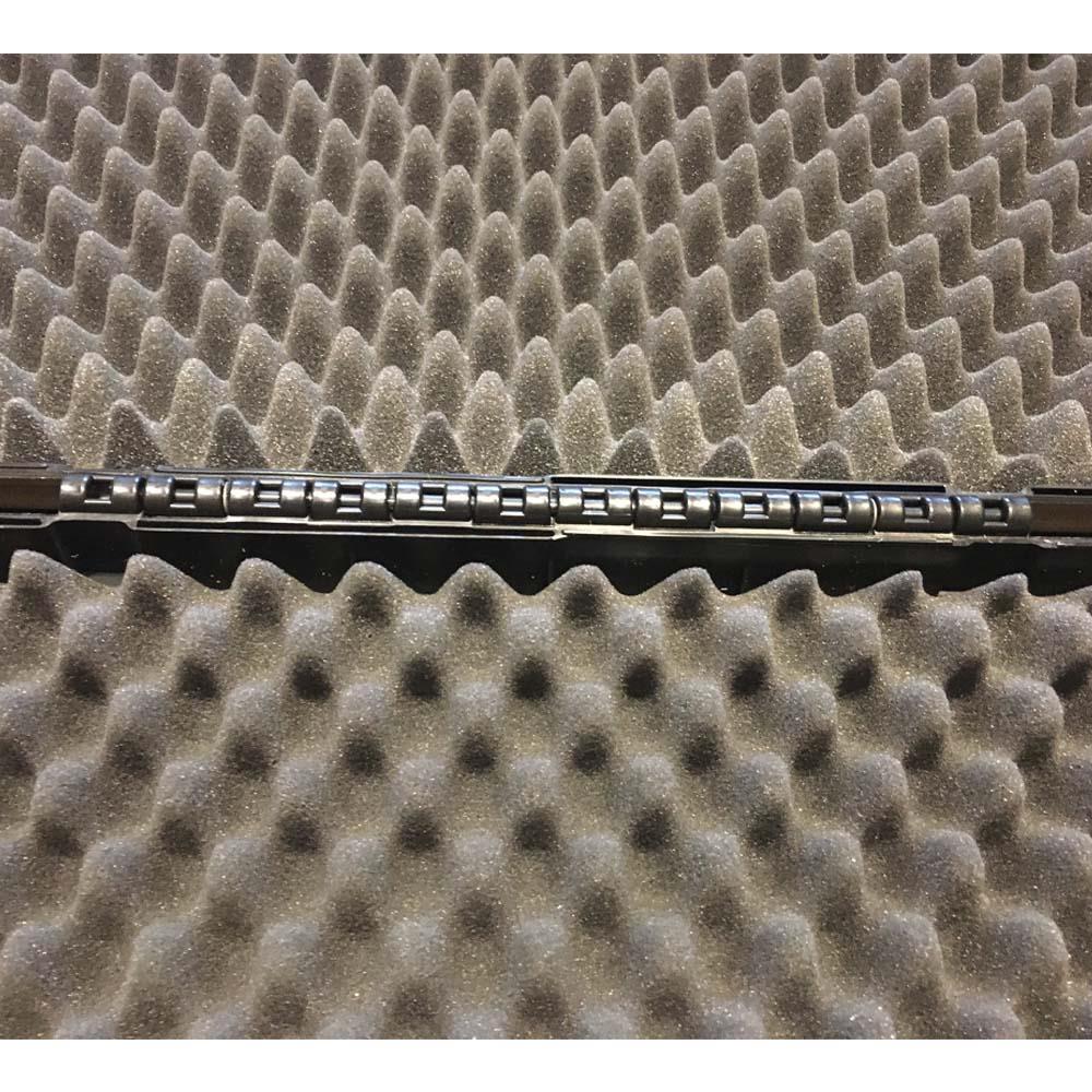 Range single rifle hard case with egg foam lining, durable protective case for secure storage and transport of firearms.