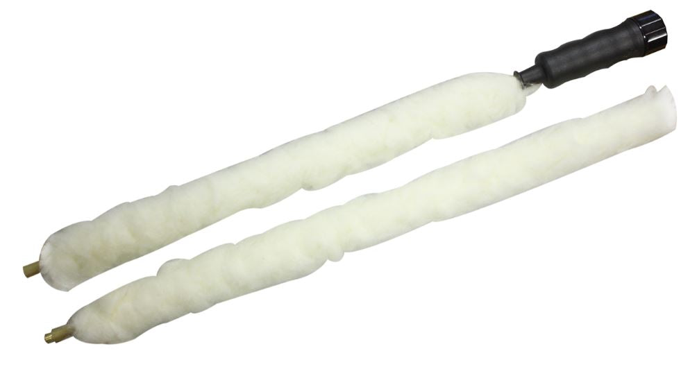 ROTHERY Paradox gun cleaning mop in case, 12g, with cleaning tool and case for firearm maintenance and cleaning.