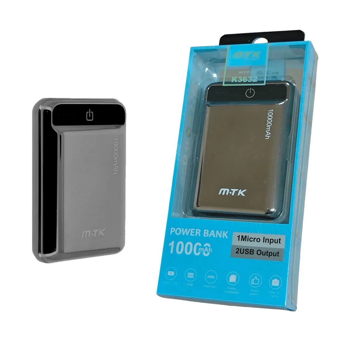 MTK Mini 10000mAh Power Bank