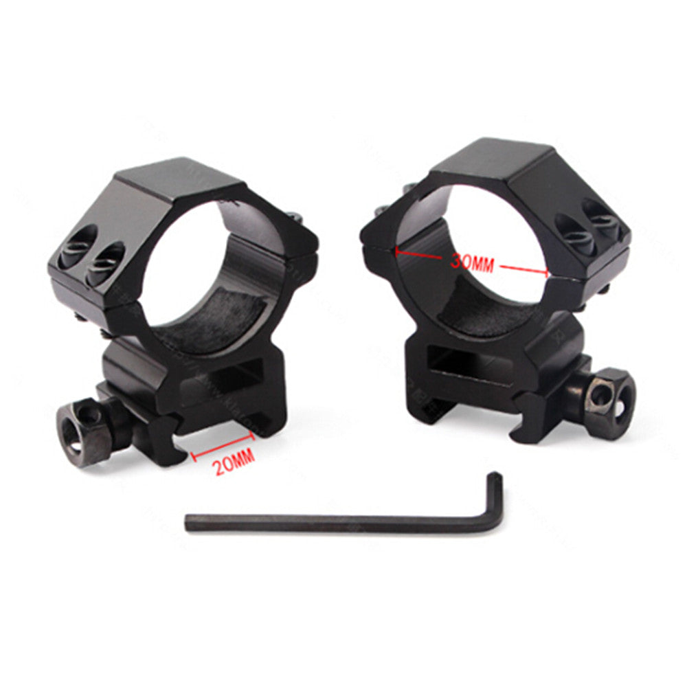 30mm scope ring mount for rifle scope by Shenzhen Home Security, securely attaching the scope to the rifle.