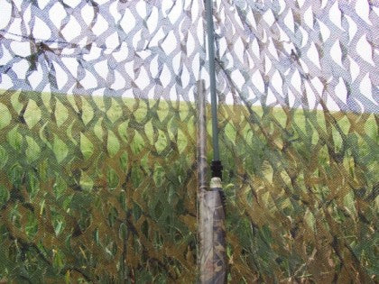 Simon Harvest Stealth Ghost Net 2-Ply, 4-meter fishing net with lightweight, durable design for stealthy fishing trips.