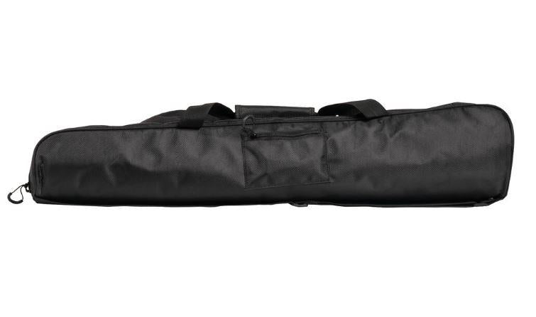 SPORTSMAN Bog DeathGrip Tripod Carry Bag, durable black bag with adjustable straps and carry handles for easy tripod transport
