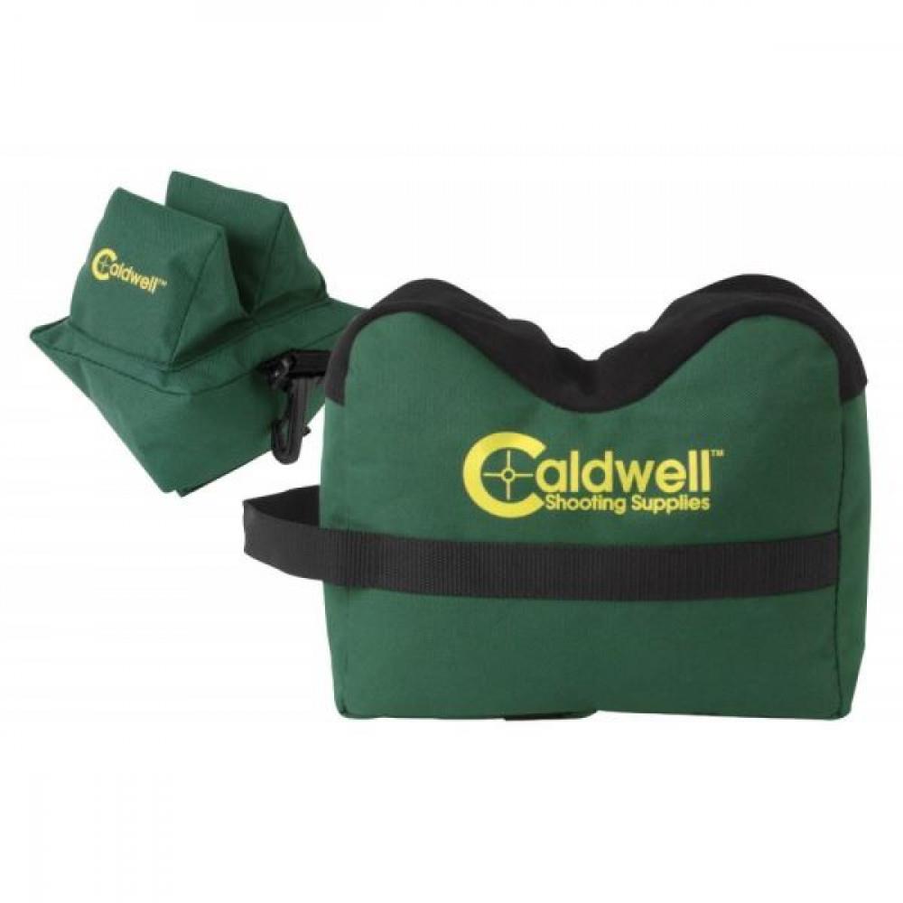 Unfilled Caldwell Deadshot Boxed Combo shooting rest by Sportsman, adjustable and portable for target practice and firearm stability.