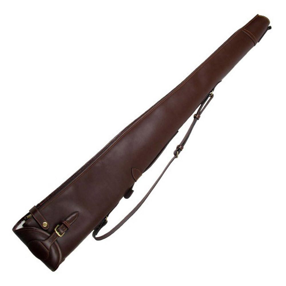 SPORTSMAN Guardian Canterbury Luxian Elite shotgun slip with padded exterior and adjustable straps for secure firearm storage.