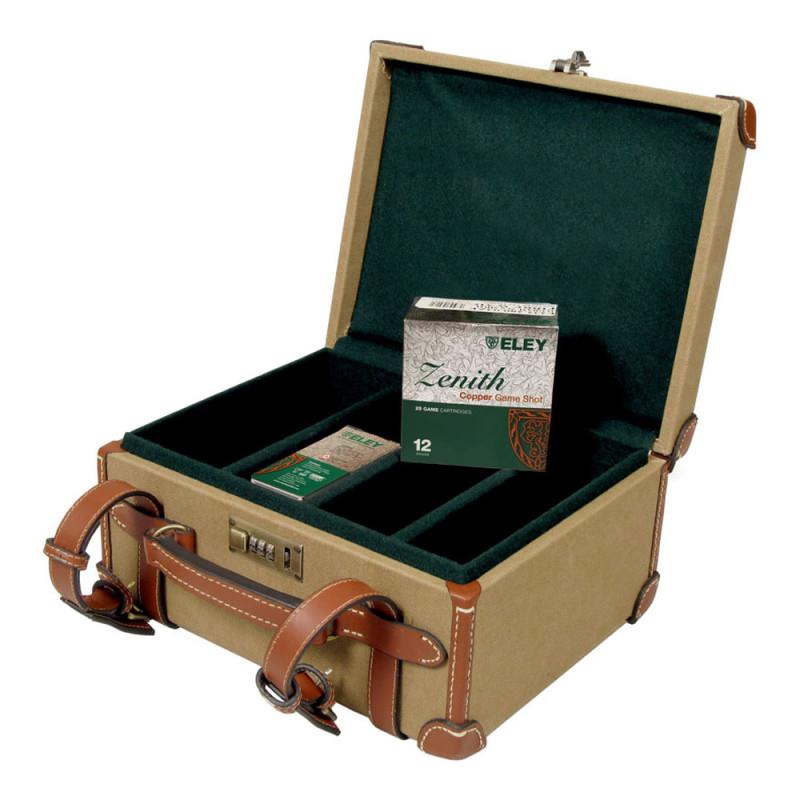 Sportsman Guardian Heritage Loaders Case holding 200 cartridges, durable protective case for firearm ammunition storage.