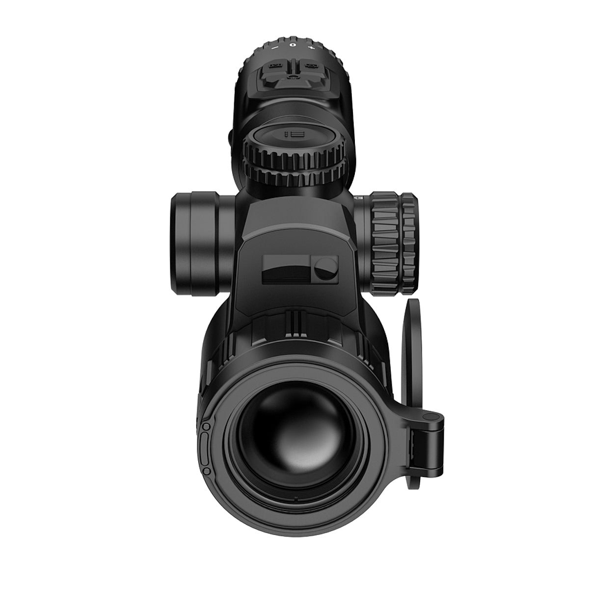 ELITE HIKMICRO Stellar 3.0 SH35L3.0 LRF thermal rifle scope with digital display and laser rangefinder for precise targeting.