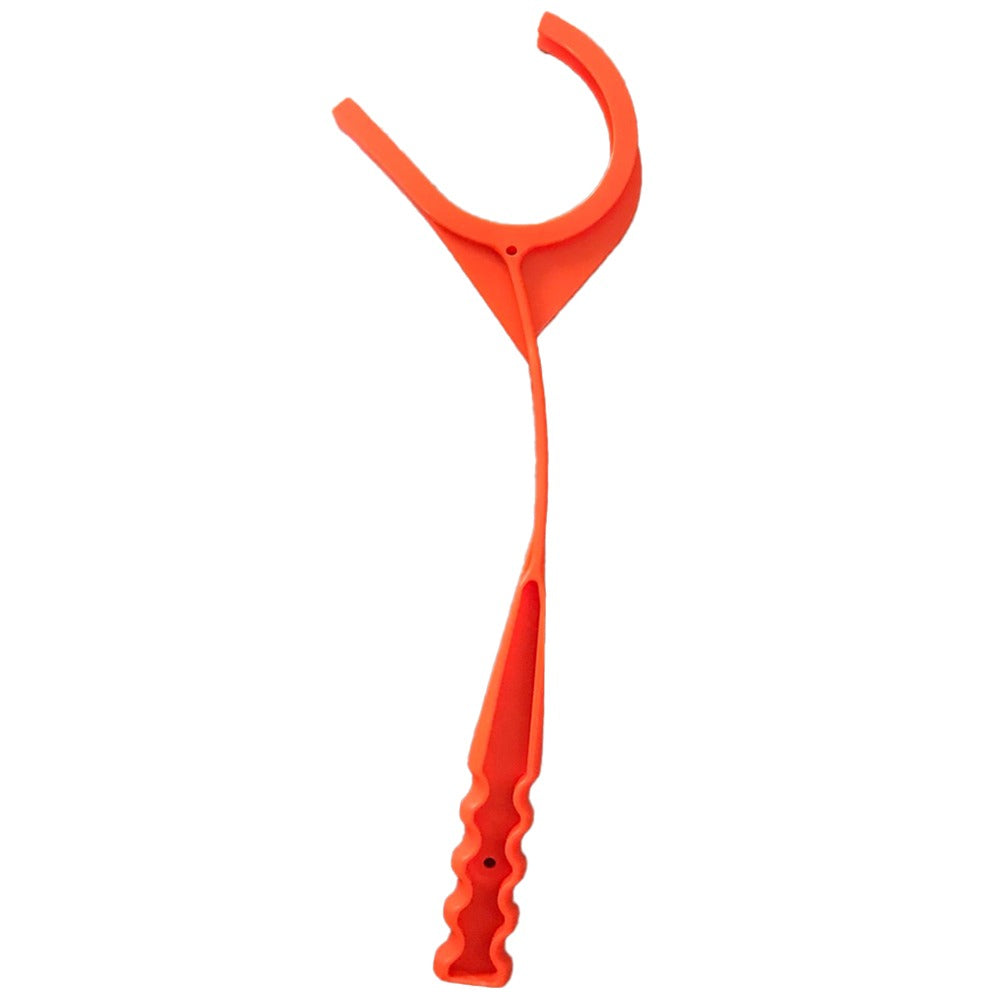 Wild clay pigeon trap hand thrower for shooting sports, durable plastic design for easy target launching during practice.