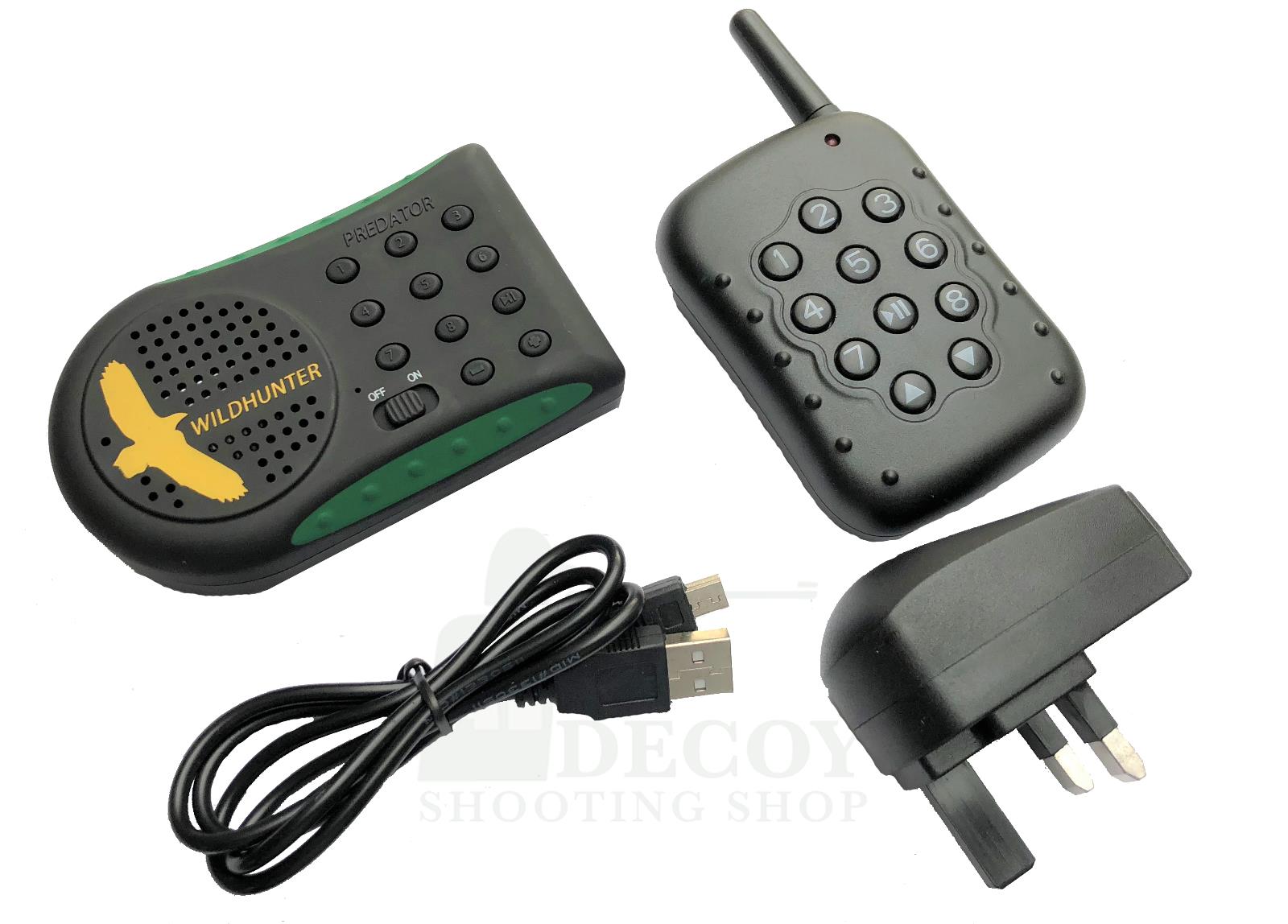 Wild UCALLER Predator Call for fox, bird, and deer hunting, featuring realistic sounds for predator and game animal calls.