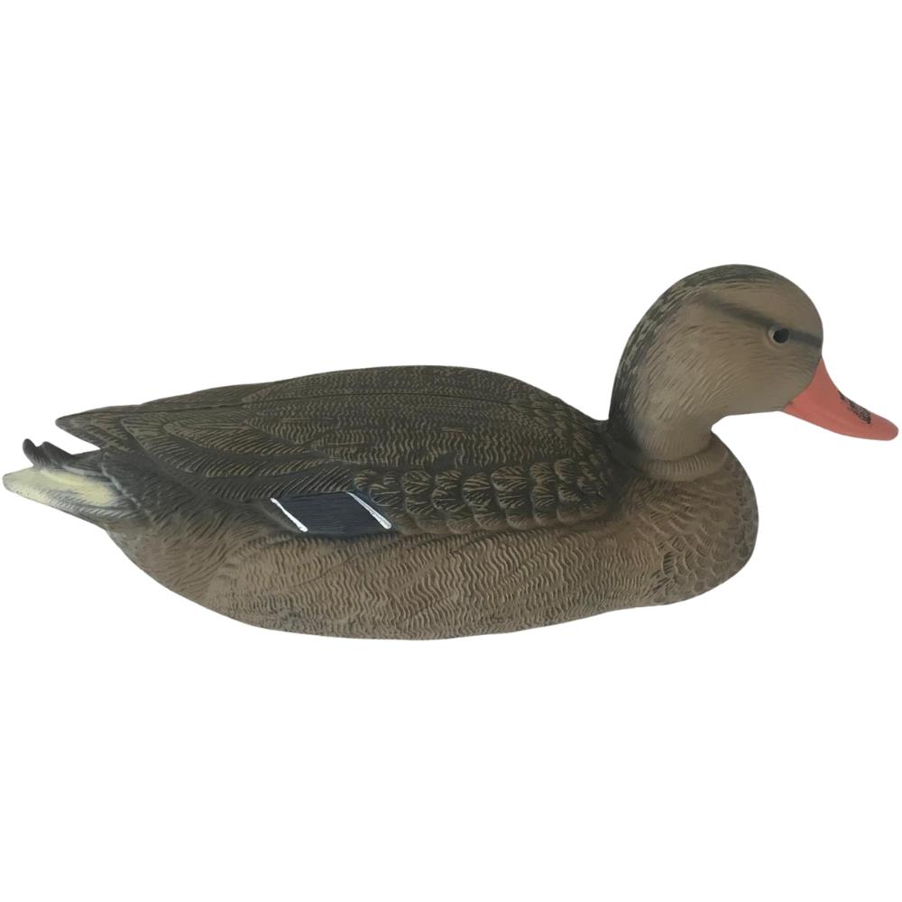 Full-bodied Windy mallard duck decoy featuring realistic female duck design for hunting or decoy displays.