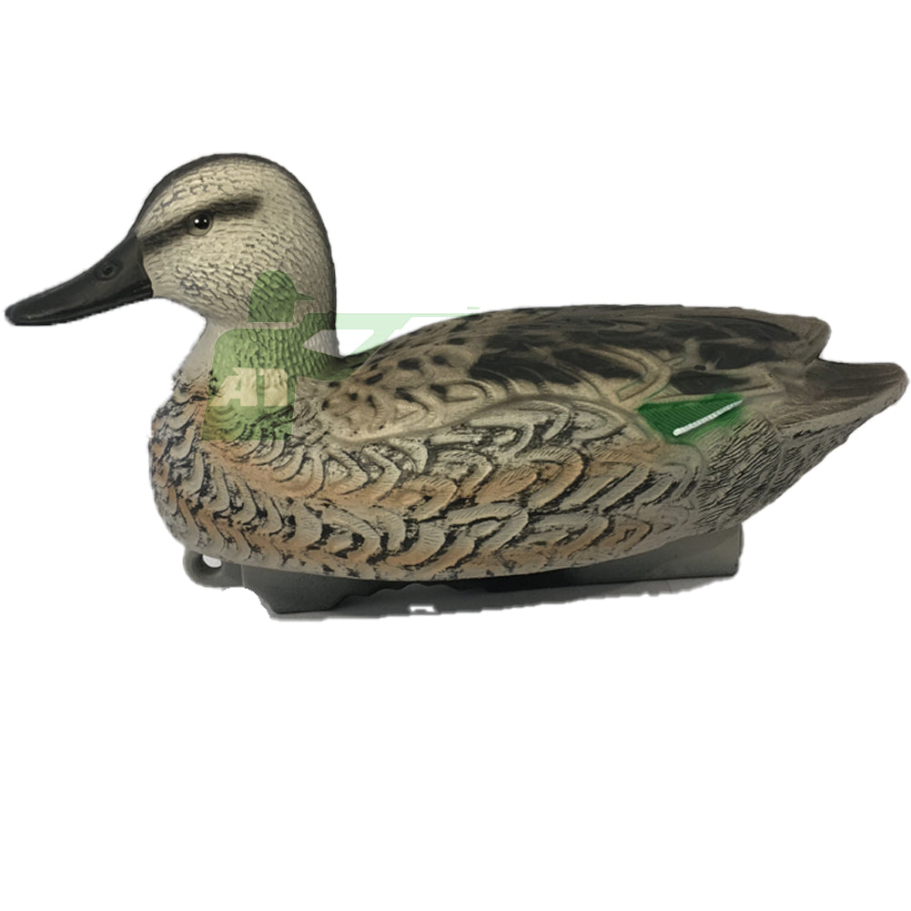 HD floating teal duck decoys by WINDY, realistic male teal decoys for hunting or decorative outdoor display.