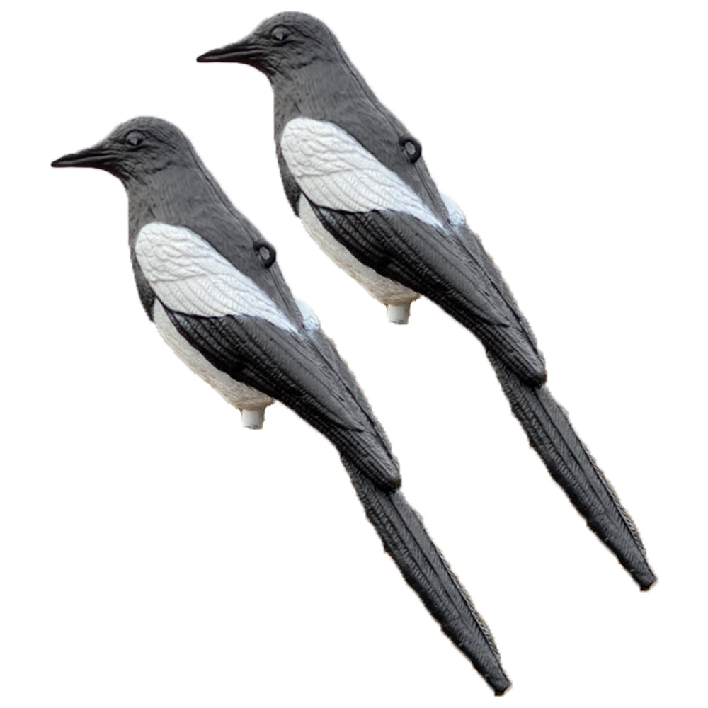 Plastic Magpie Decoy by WINDY, realistic bird decoys used for pest control, featuring detailed plastic magpie design.