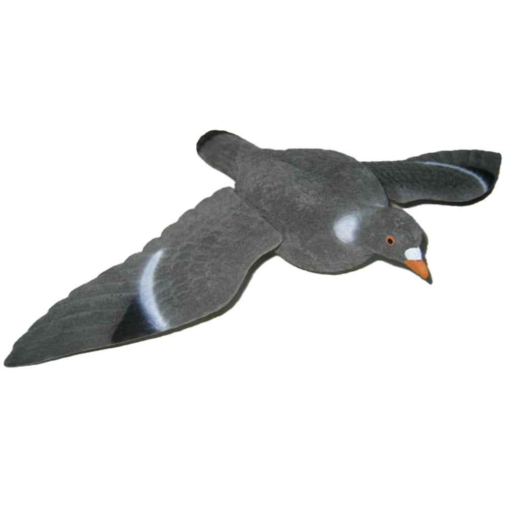 Windy Spring Wing Pigeon decoy for bouncers or floaters, realistic bird decoy for hunting or wildlife photography.