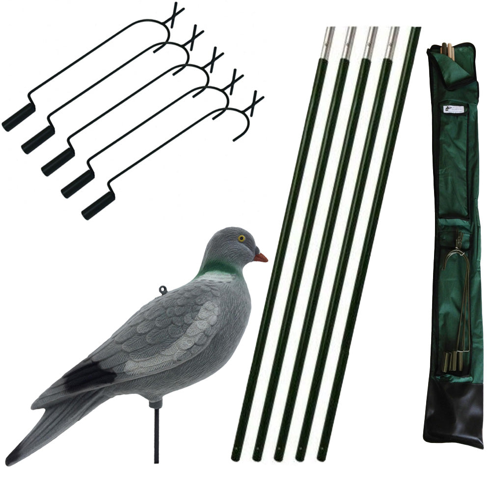 Windy Ultimate Lofting Pole Decoy Kit with lightweight, durable decoys and accessories for effective waterfowl hunting.