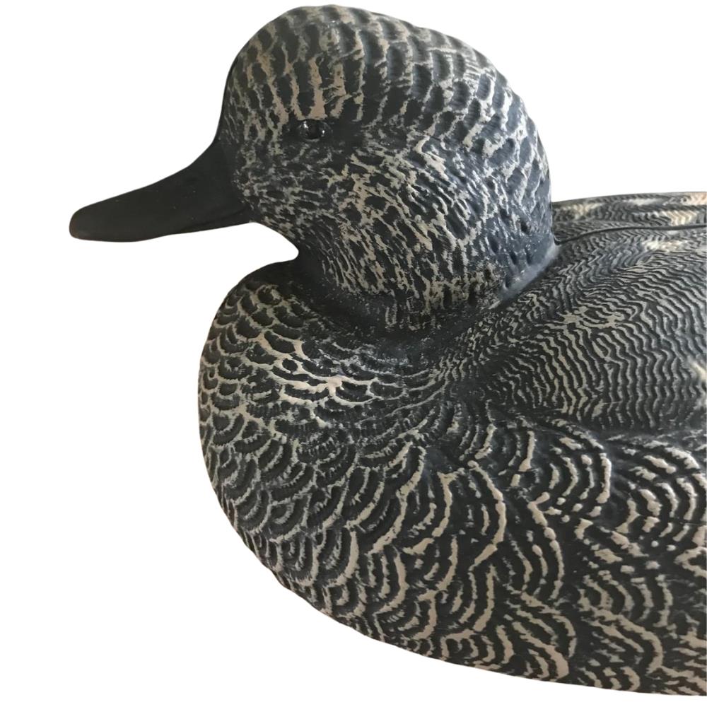 Floating WINDY Gadwall Duck Decoy showing a male or female decoy for hunting or decoration purposes.