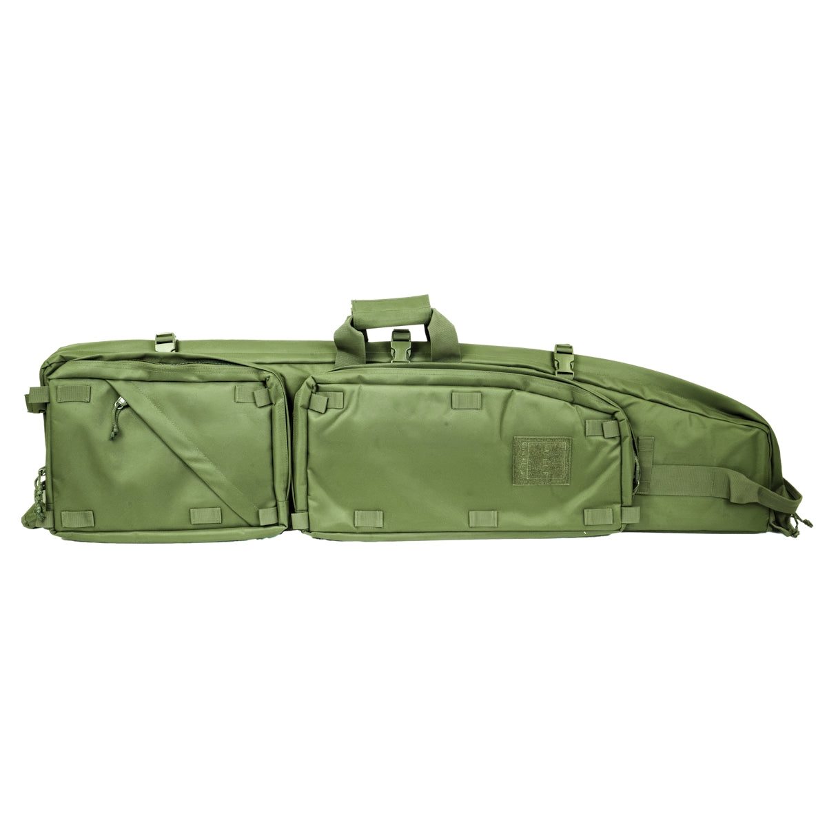 ELITE WULF Guardian Tactical Rifle Drag Bag in green, 46-inch view
