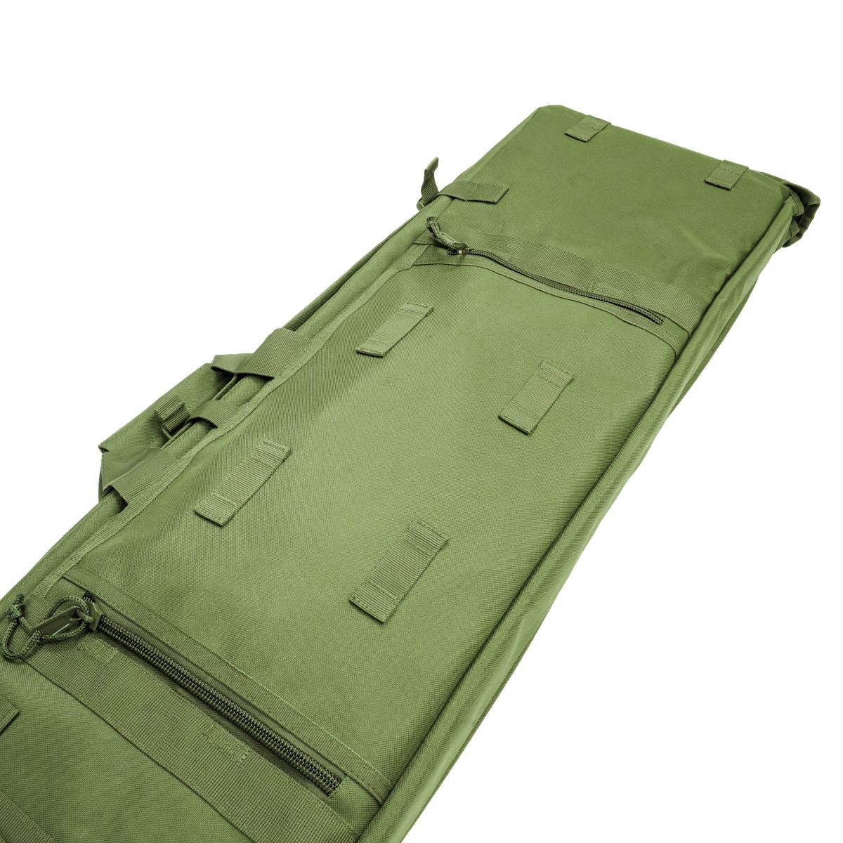 ELITE WULF Guardian green tactical rifle drag bag, 46-inch design for firearm transport