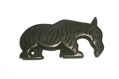 Realistic zebra figurine by A1 Deco Ltd, showcasing black and white striped pattern and detailed animal sculpture.