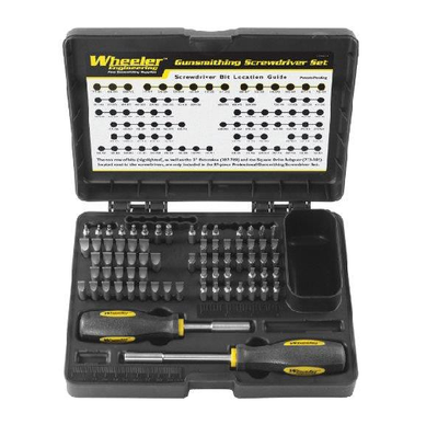 Wheeler 72 Piece Professional Screwdriver Set - Gunsmithing