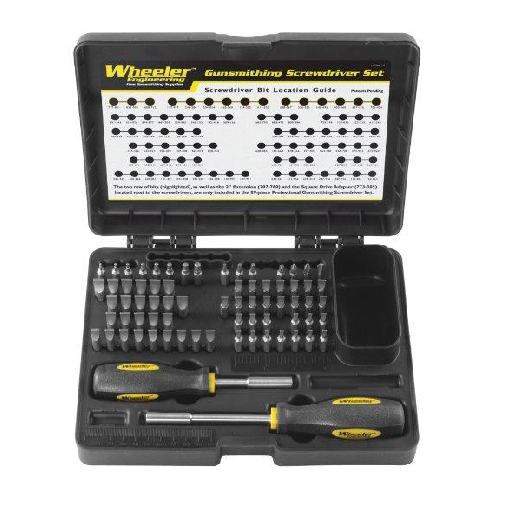 Wheeler 72 Piece Professional Screwdriver Set - Gunsmithing