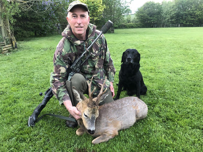 A1 Decoy Deer Stalking Syndicate with a wild boar area in the Forest of Dean, featuring realistic hunting decoys in natural woodland setting.