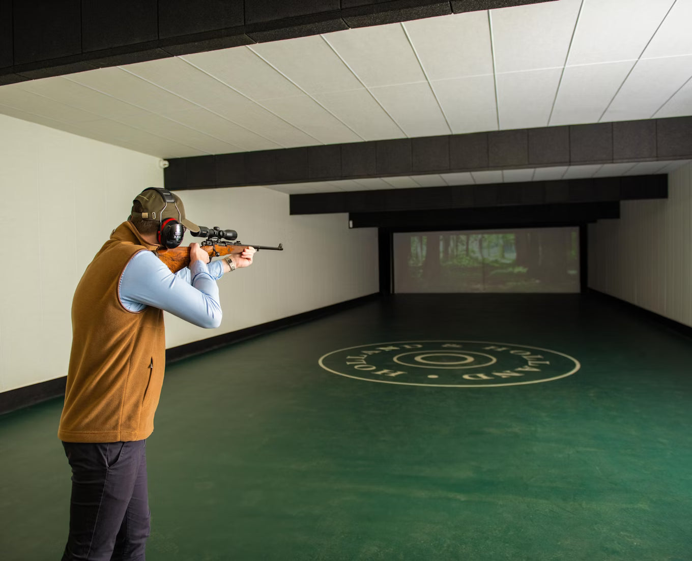 Holland & Holland Indoor Cinema Moving Target Shooting Range
