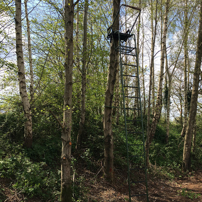 Adjustable High Seat Hunting Tree Stand