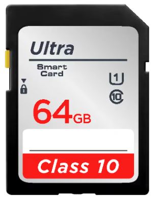 SD Card 16, 32, 64GB