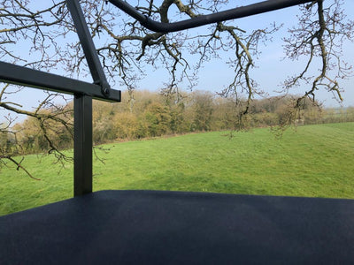 A1 Decoy Deer Stalking Syndicate with Wild Boar area in the Forest of Dean, featuring realistic hunting decoys and wildlife scene