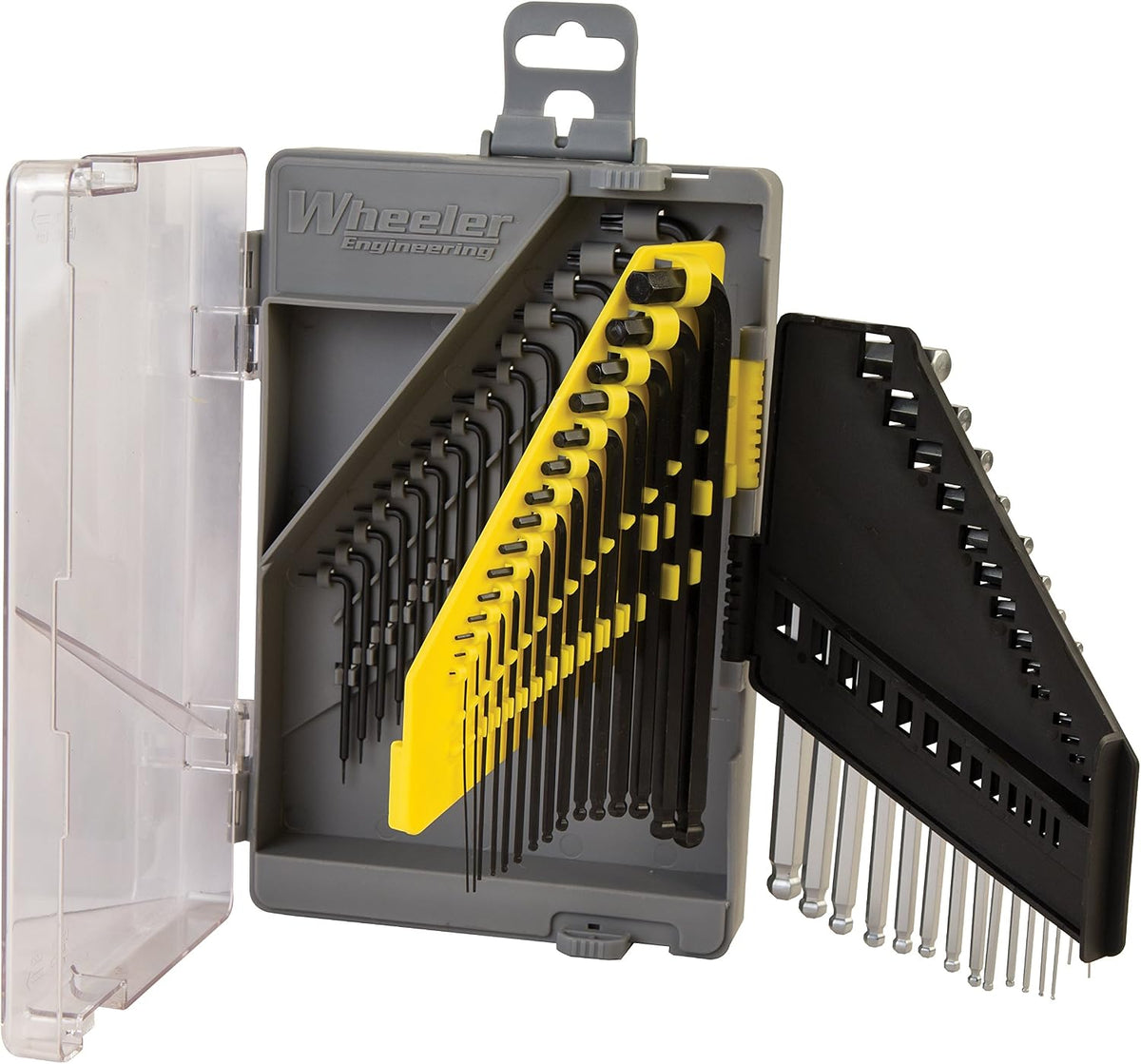A1 DECOY LTD Wheeler 45-piece hex and Torx key set with individual keys displayed on a white background.