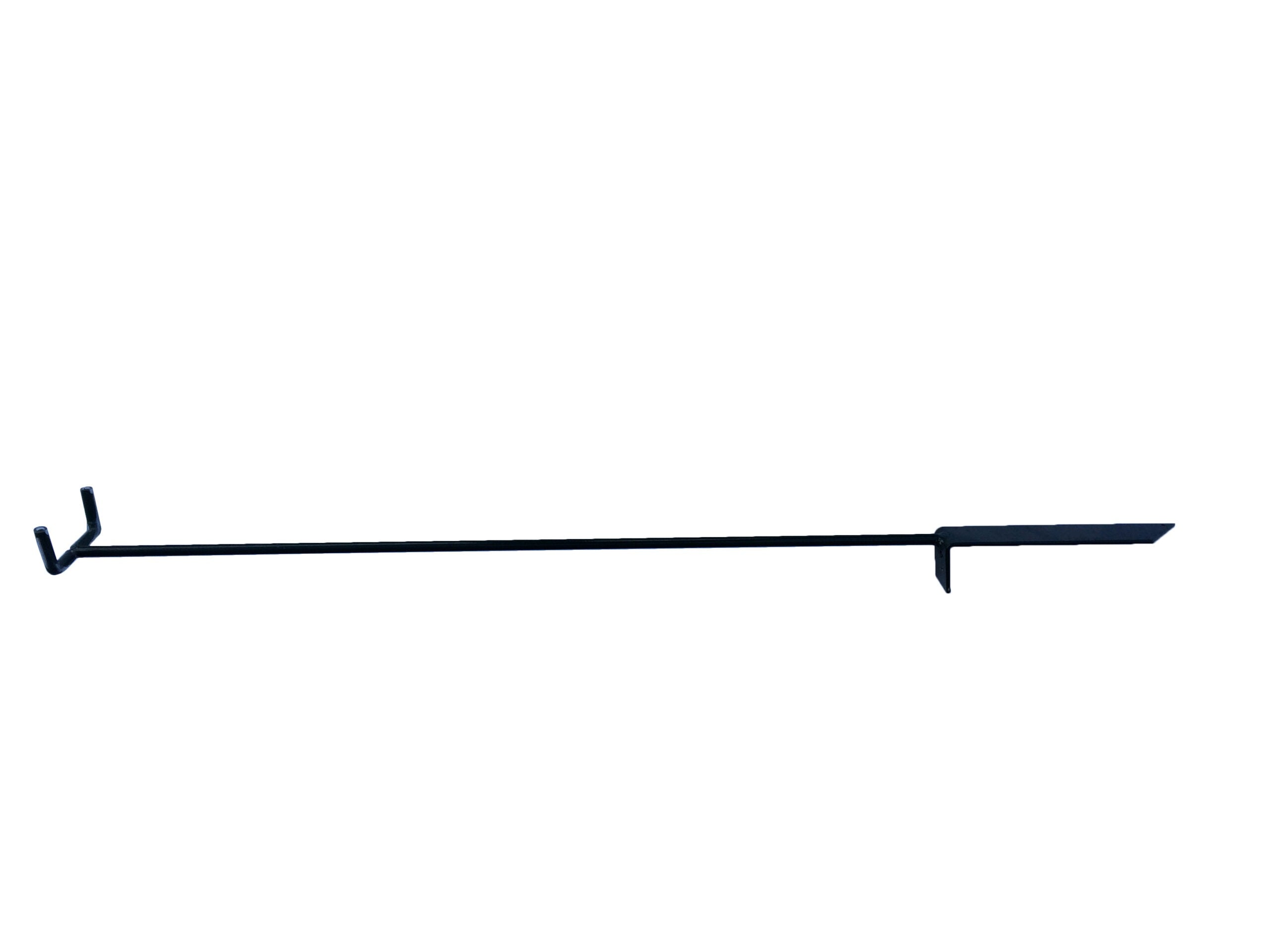 Steel shotgun stand for pigeon hides. Spike into the ground to keep gun safe, upright, and within reach. Durable, camo green finish. Ideal for pigeon shooting